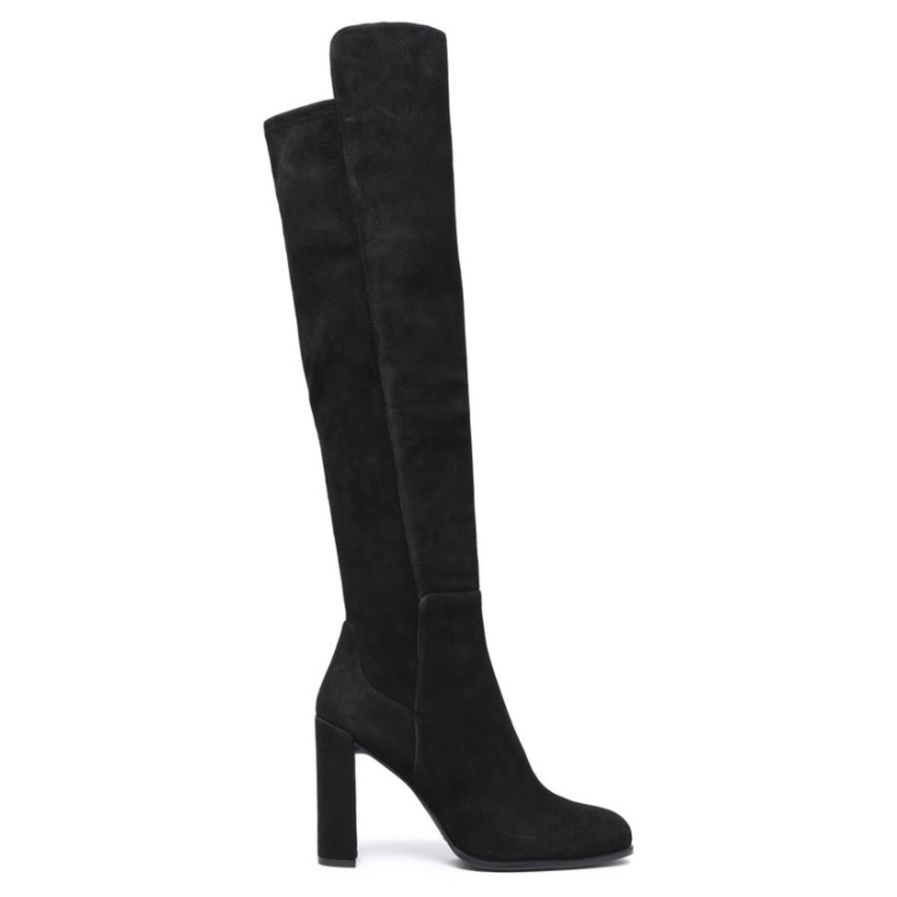 Stuart Weitzman Alljill Black Over the Knee Boots